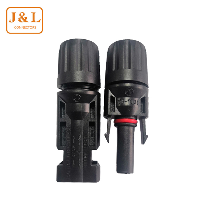 出口品质 MC4 光伏公母接头防水连接器