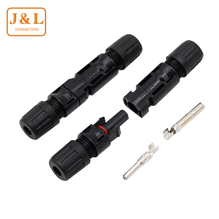 TUV 认证 PPO MC4 光伏公母接头连接器