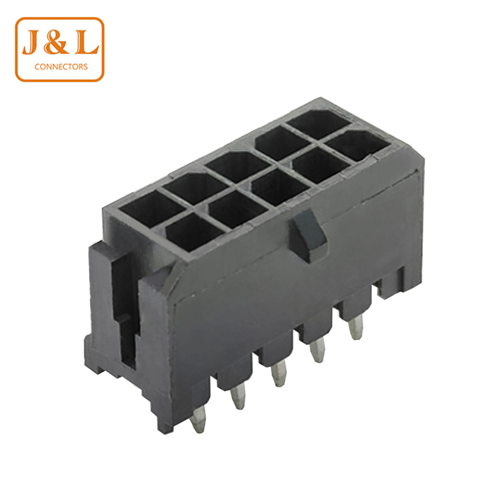 MX 3.0mm 间距双排带扣LCP 线对板连接器