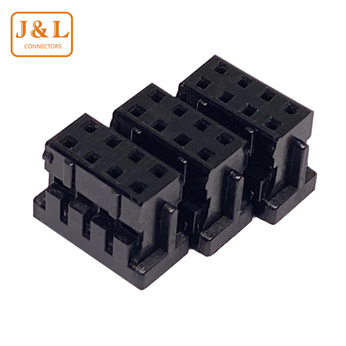 DF11-8DS-2C 2.0mm间距双排2*4P黑色胶壳条形连接器