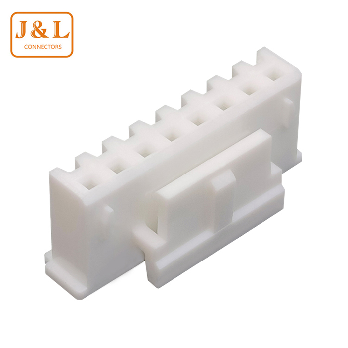 XHB带扣胶壳 XH2.54带卡扣带锁孔座 2.54mm连接器 接插件