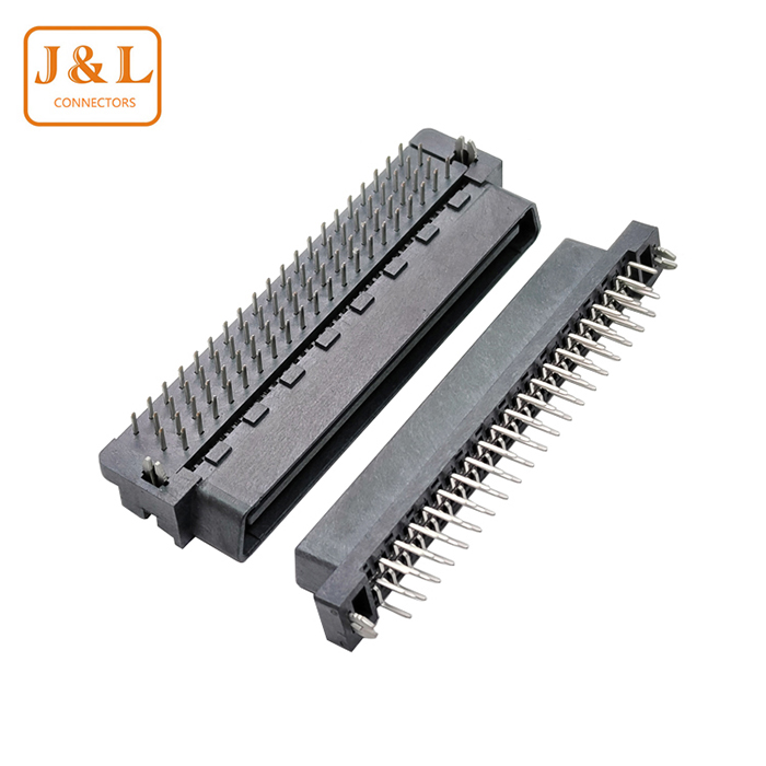 1.27mm间距80PIN BTB板对板连接器直针弯式PCB插座公母头