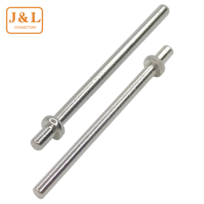十字夹角插针0.4/0.8/1.0/1.8/2.0/2.5/8.0mm 圆针镀锡 实心插针